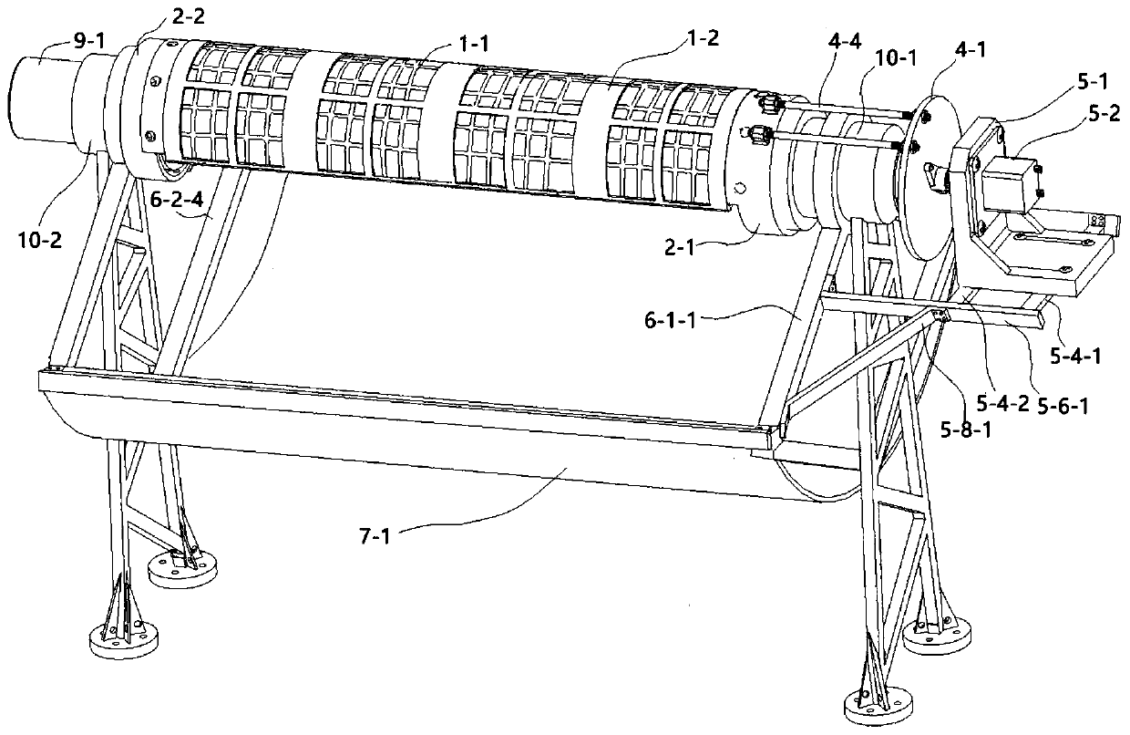 A trough solar heat and power cogeneration device