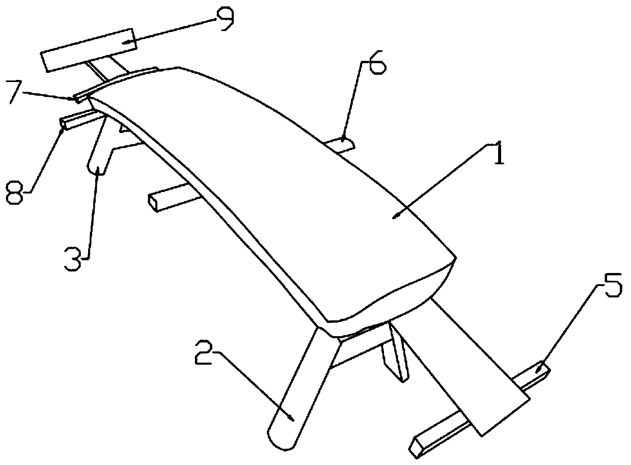 Fitness rehabilitation device for actively correcting spinal deformation