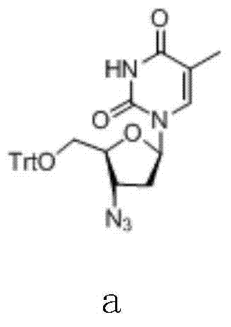 Preparation method of zidovudine and intermediate thereof