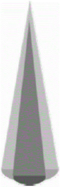 Soluble coaxial cone multilayer microneedle, microneedle array and preparation method thereof