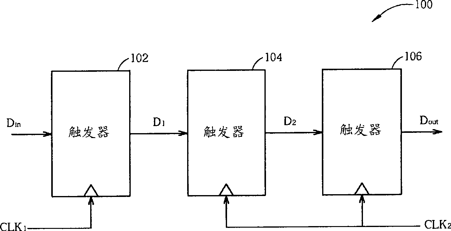 Data-latching circuit adopting phase selector