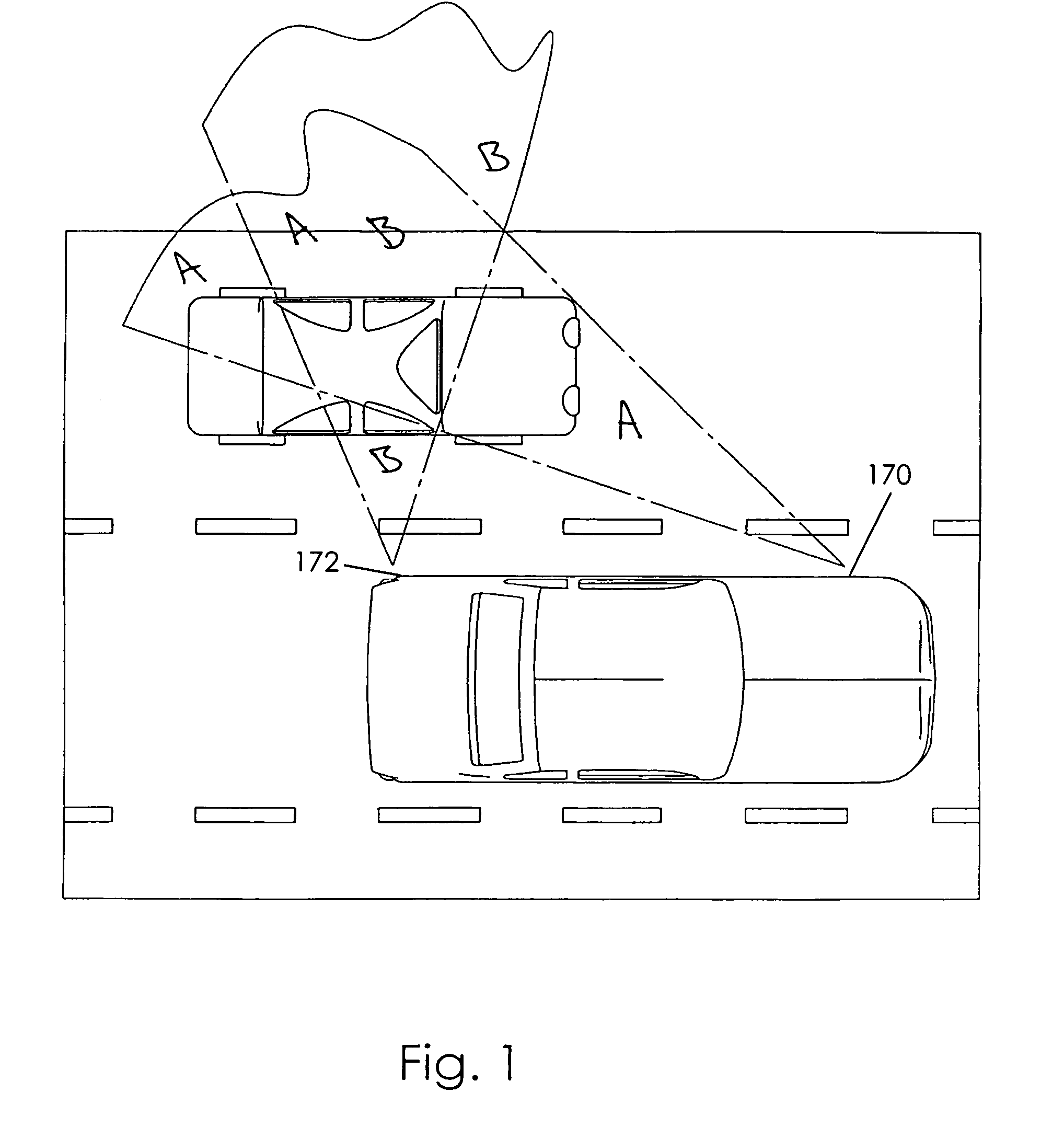 Collision detection and warning system for automobiles