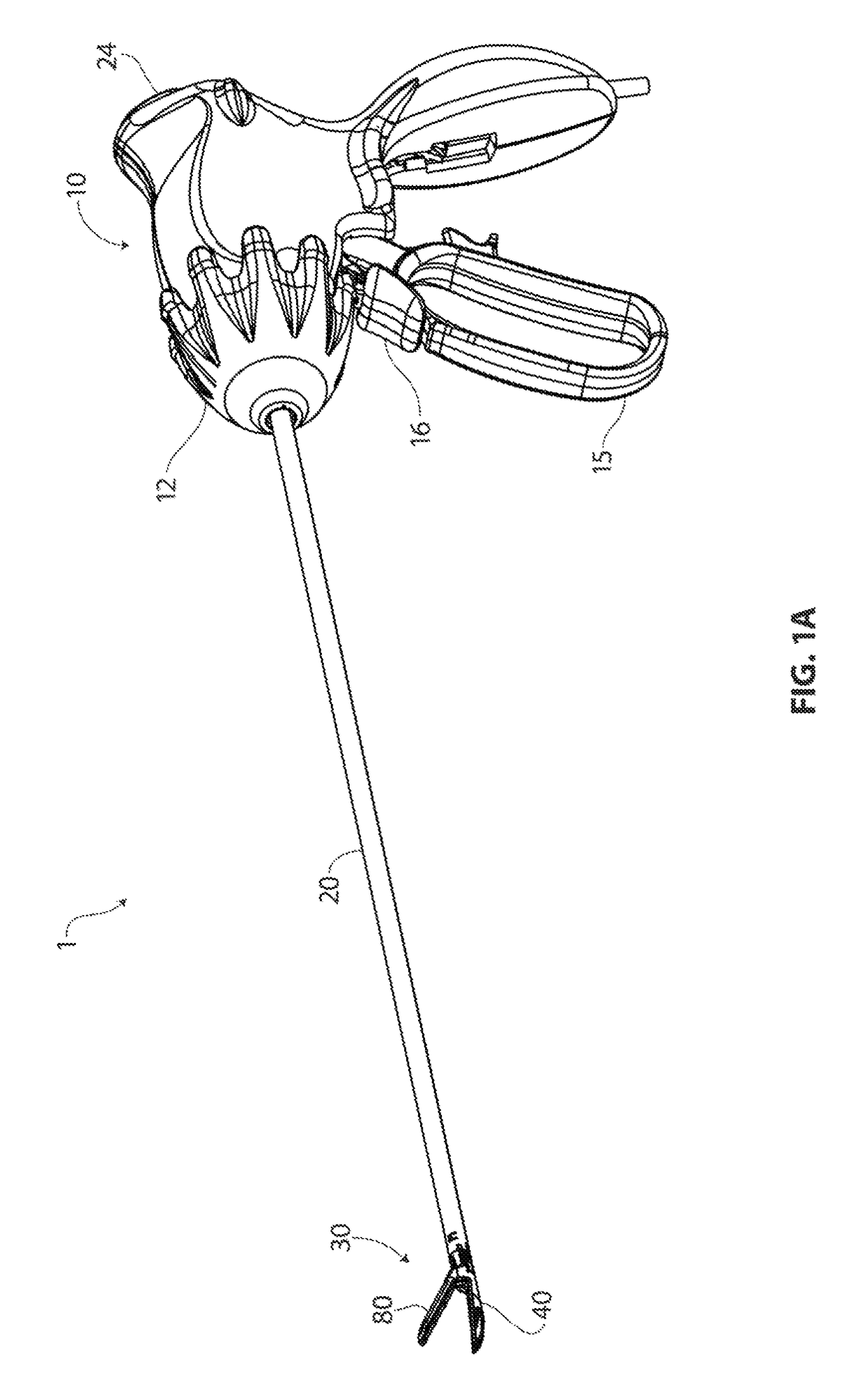 Laparoscopic radiofrequency surgical device