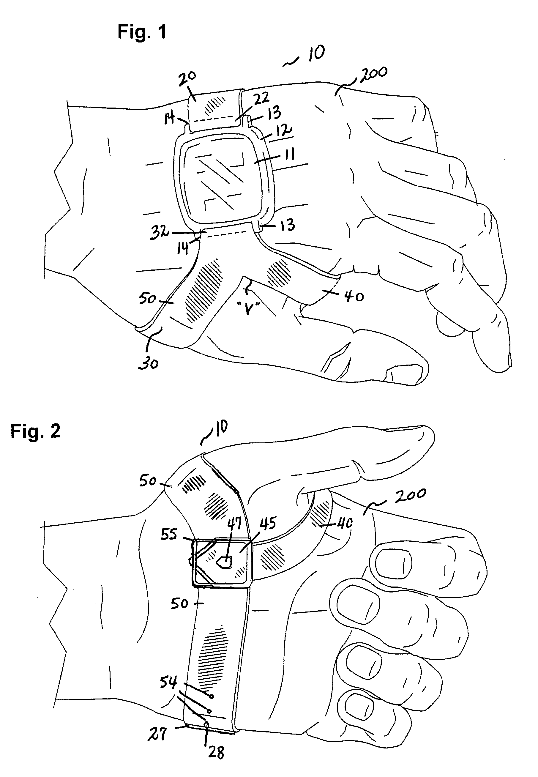 Device hoding structure