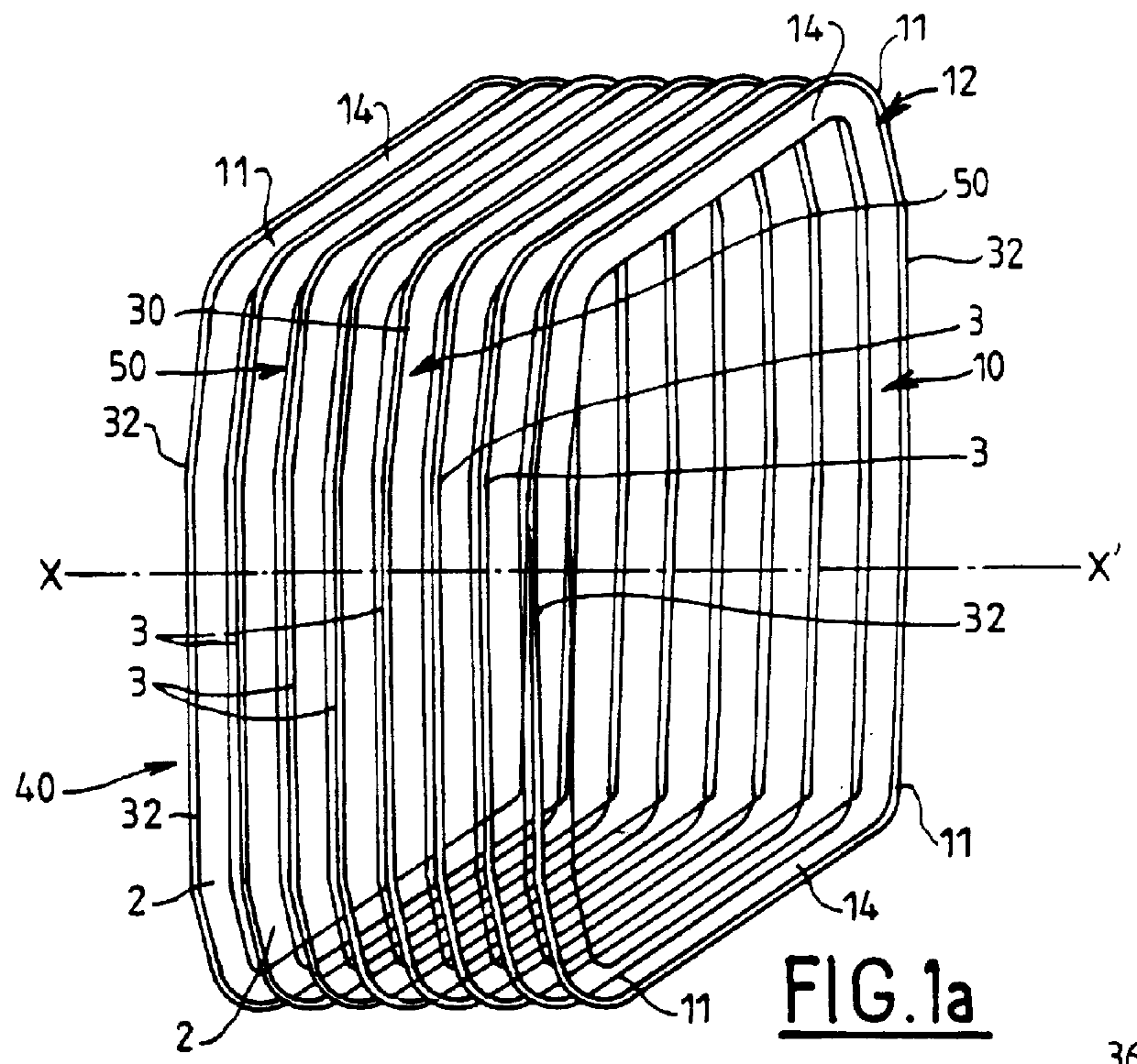 Method of making a gangway bellows for rolling stock