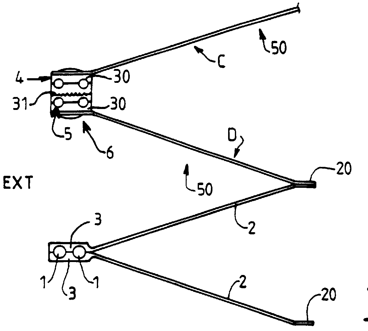 Method of making a gangway bellows for rolling stock