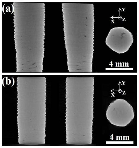 Electric shock repair treatment experimental method for hole defect of titanium alloy component