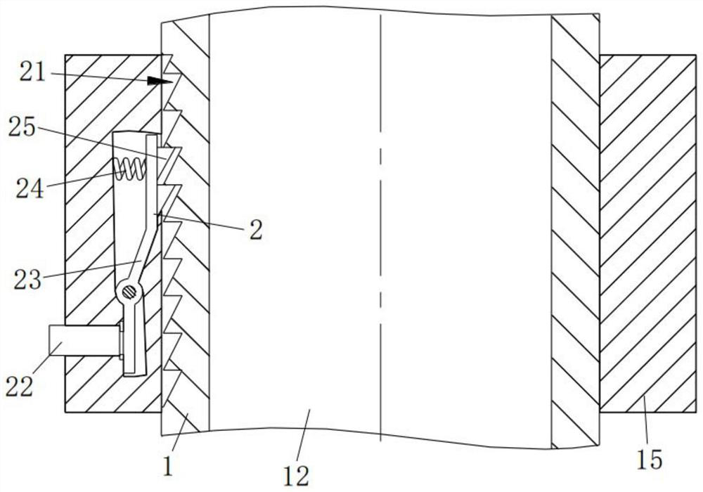 Drilling device for rock property components of roadway roof