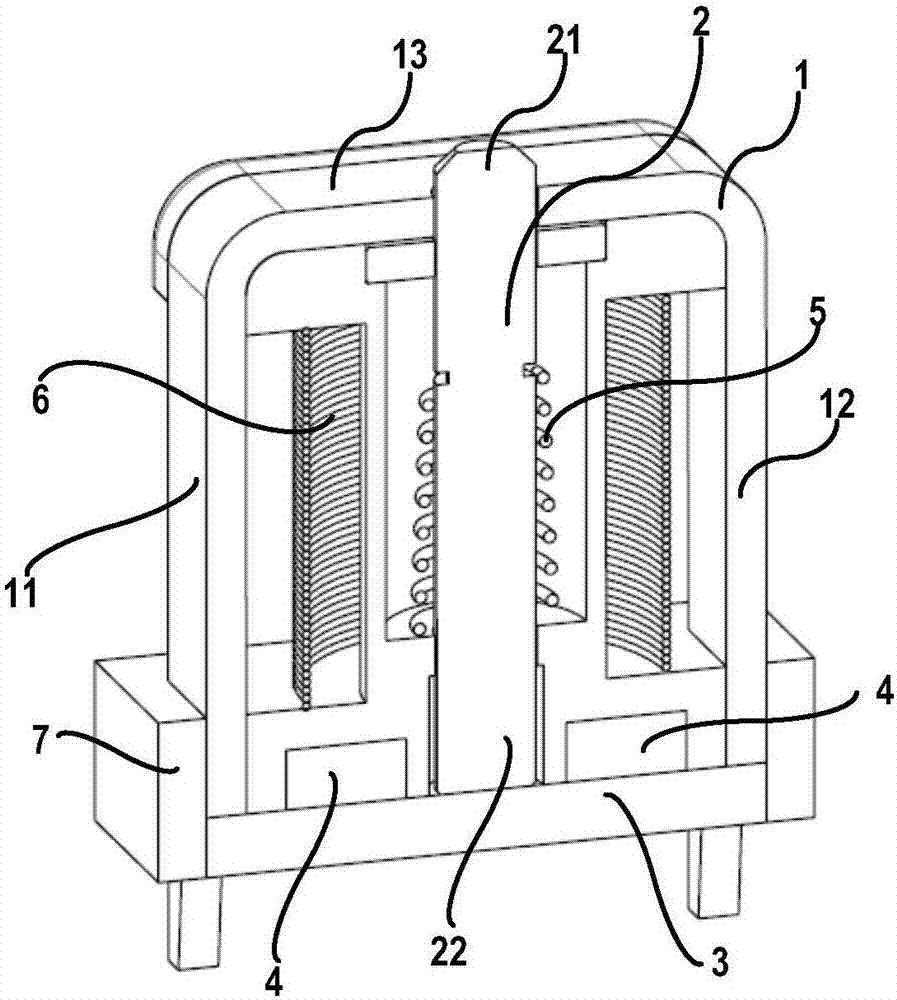 Trip mechanism and earth leakage protector