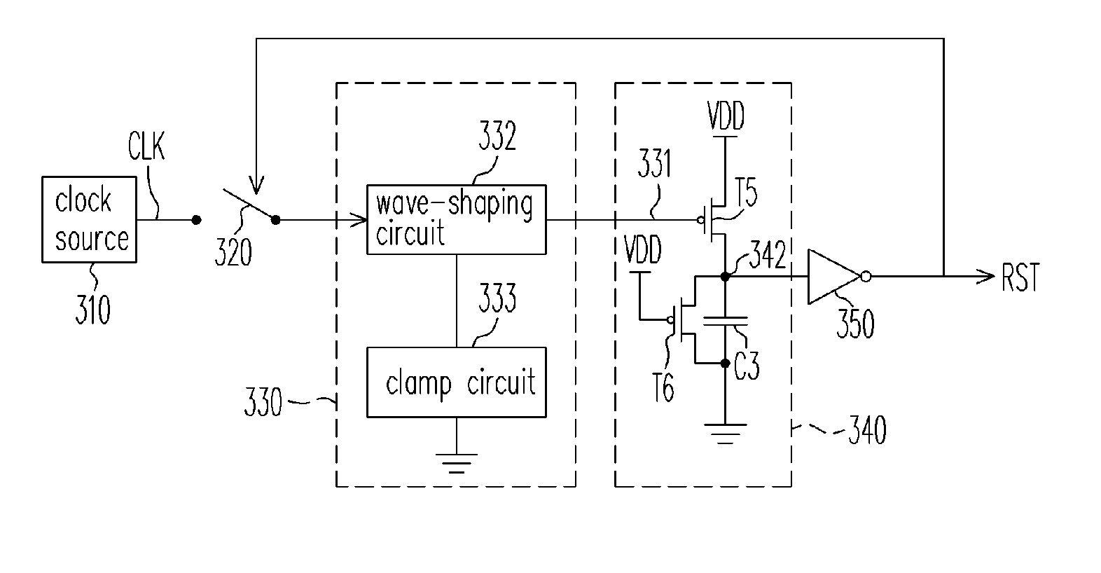 Power-on reset circuit