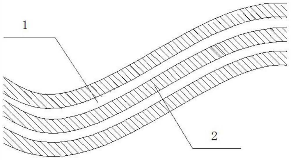 A kind of 3D silica gel film with fabric layer and its preparation method and application