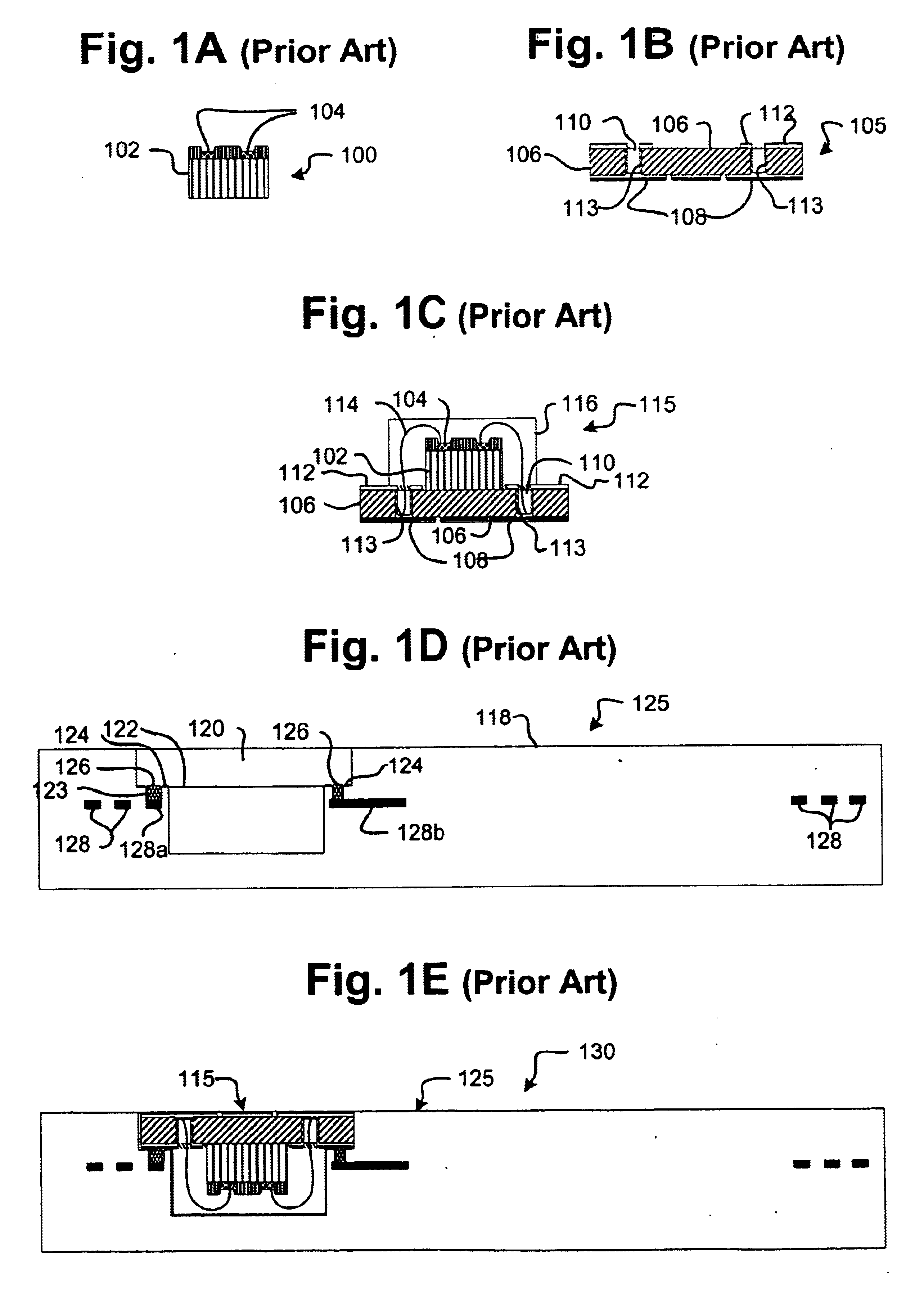 Component and antennae assembly in radio frequency identification devices