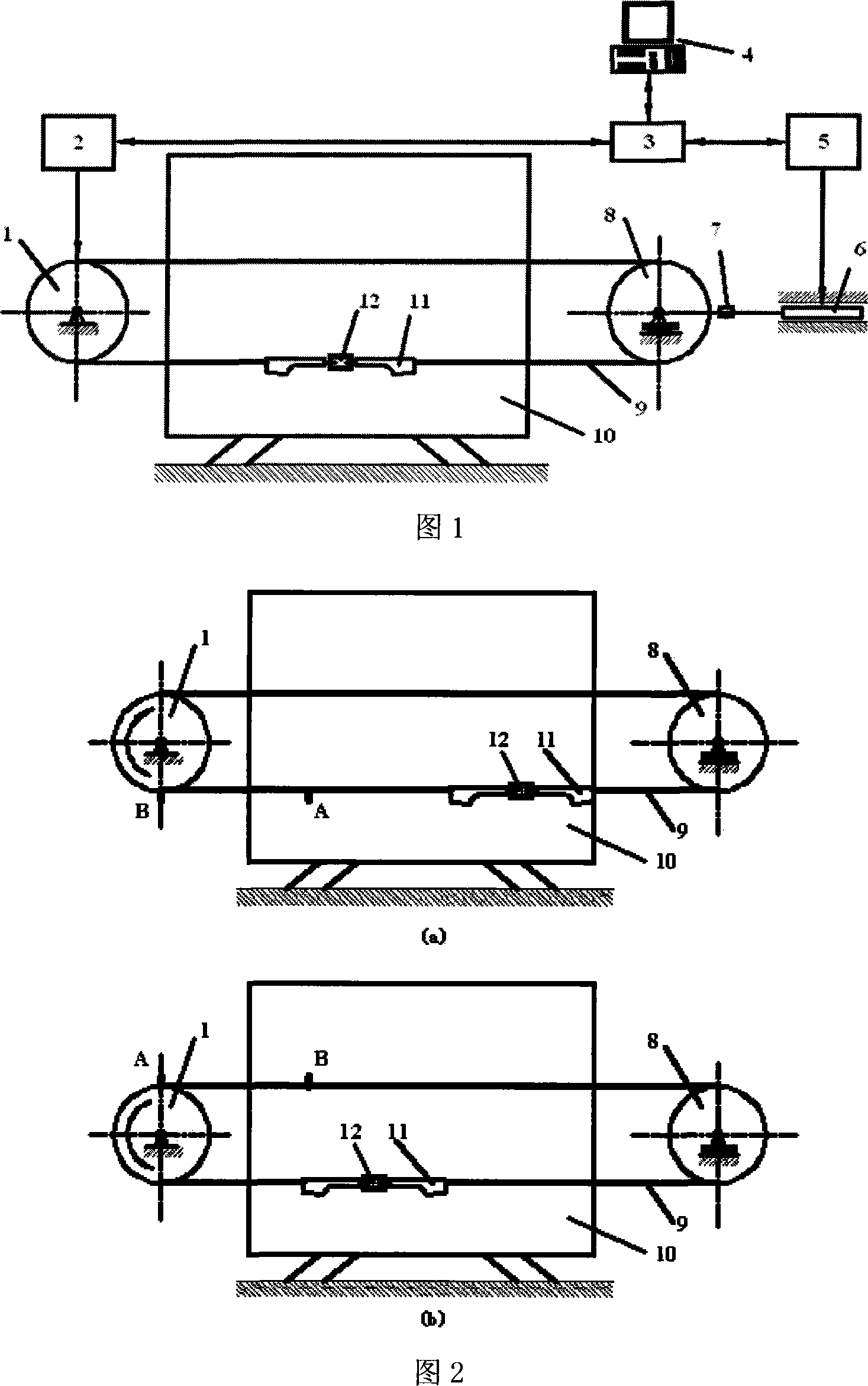 Elevator armored rope bending fatigue state experimental bench