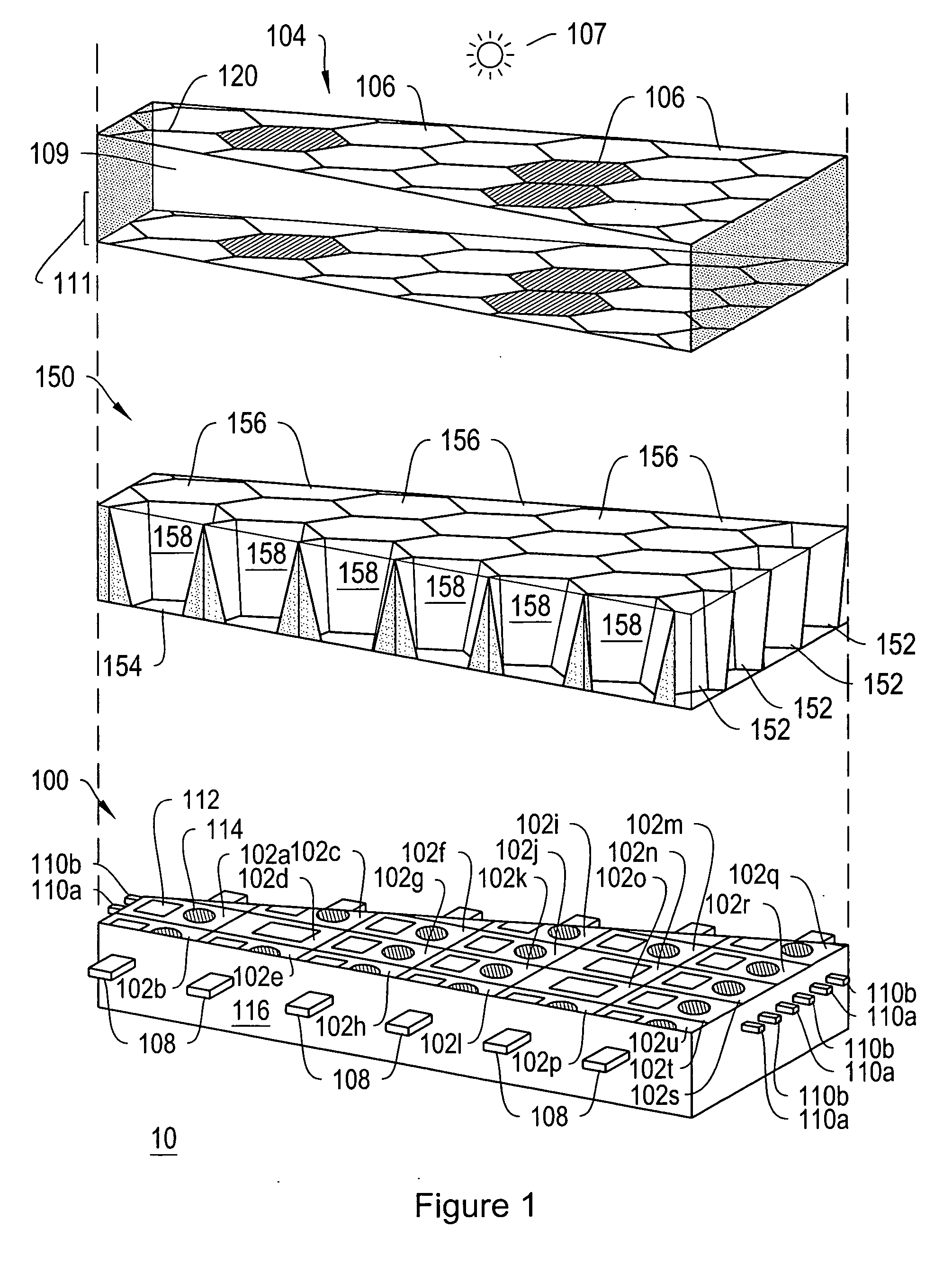 Light concentrating reflective display methods and apparatus