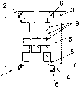 Loaded power divider