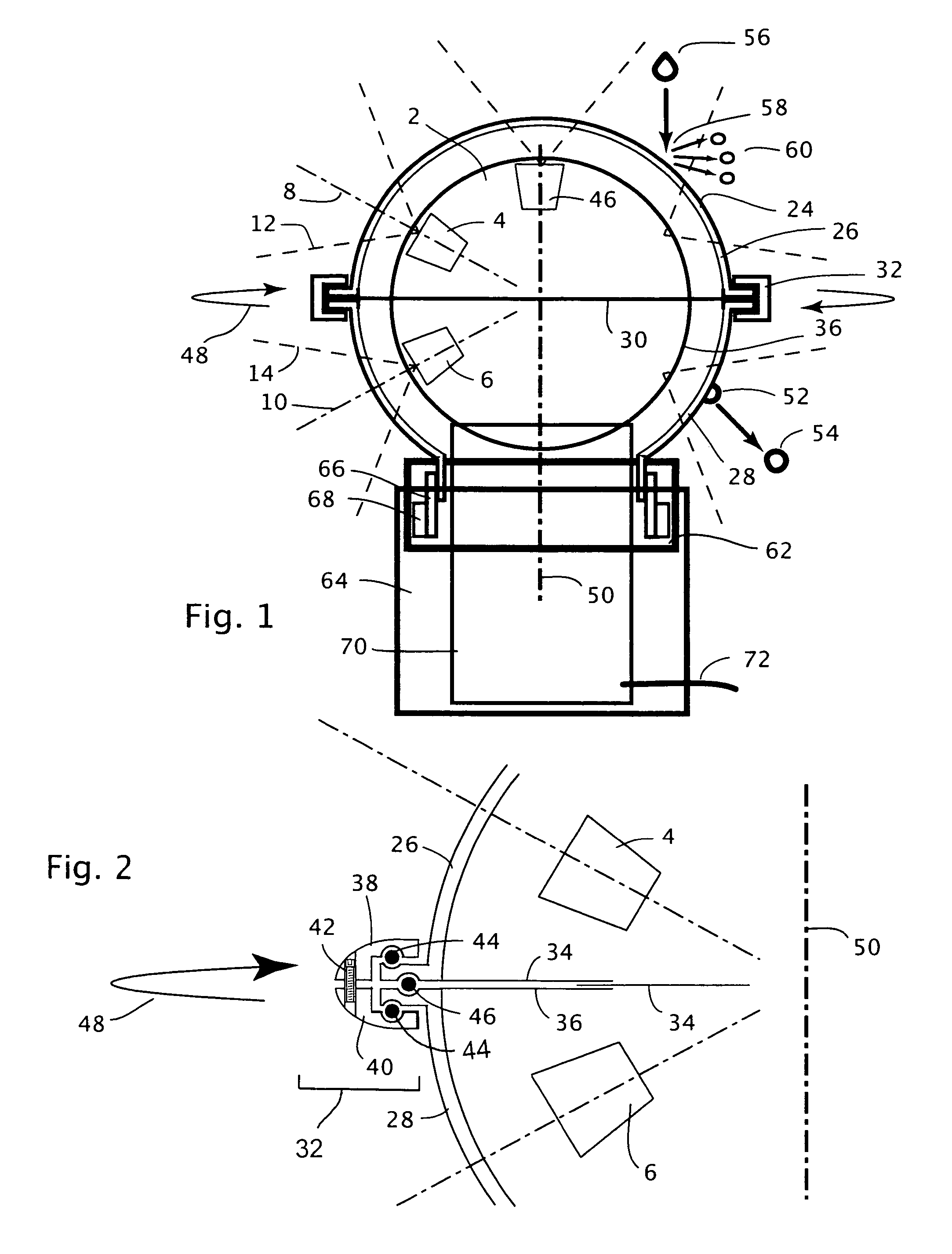 Spinning camera enclosure for environmental protection