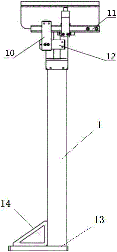 Detection device for end surface defects of piston pin