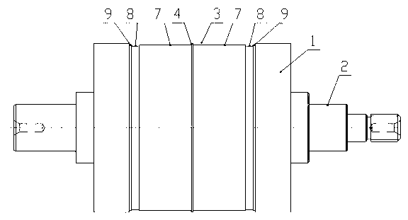 Gum control roller of cigarette making and tipping machine combination