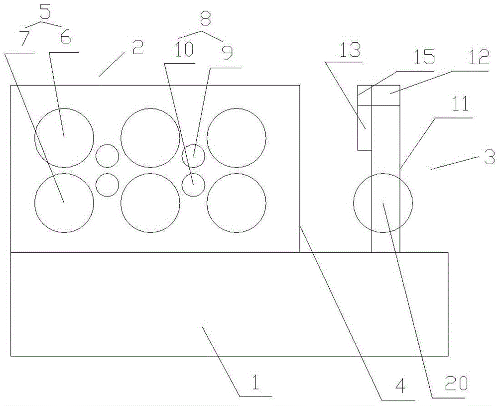 Plate uncoiling, flattening and cutting integrated machine