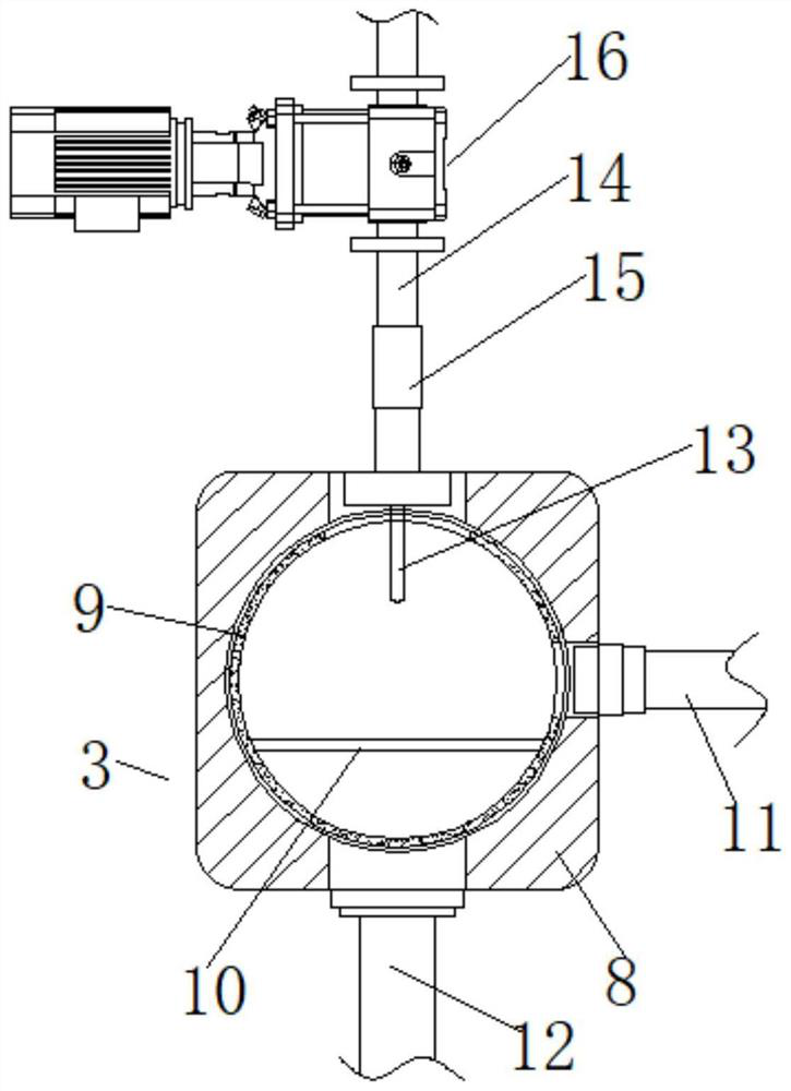 Energy saving and environmental protection sewage treatment system