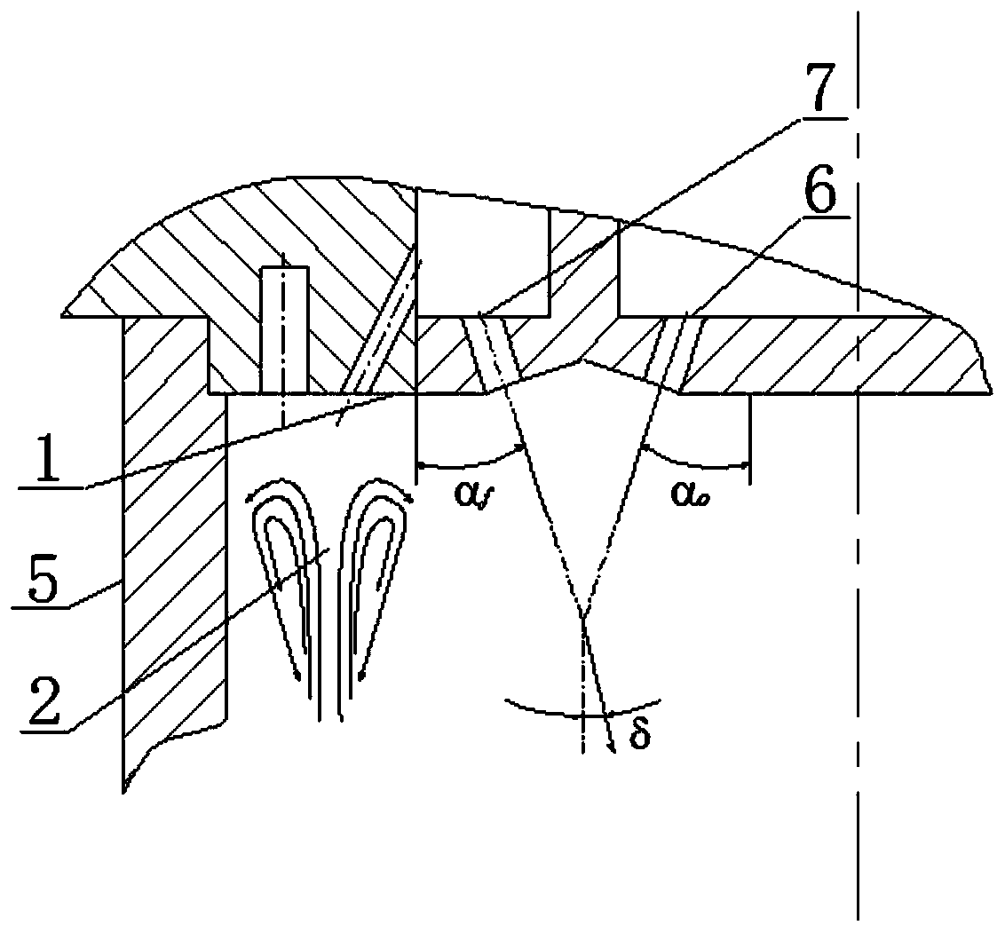 Method for preventing liquid rocket engine injector panel from being ablated by high-temperature fuel gas