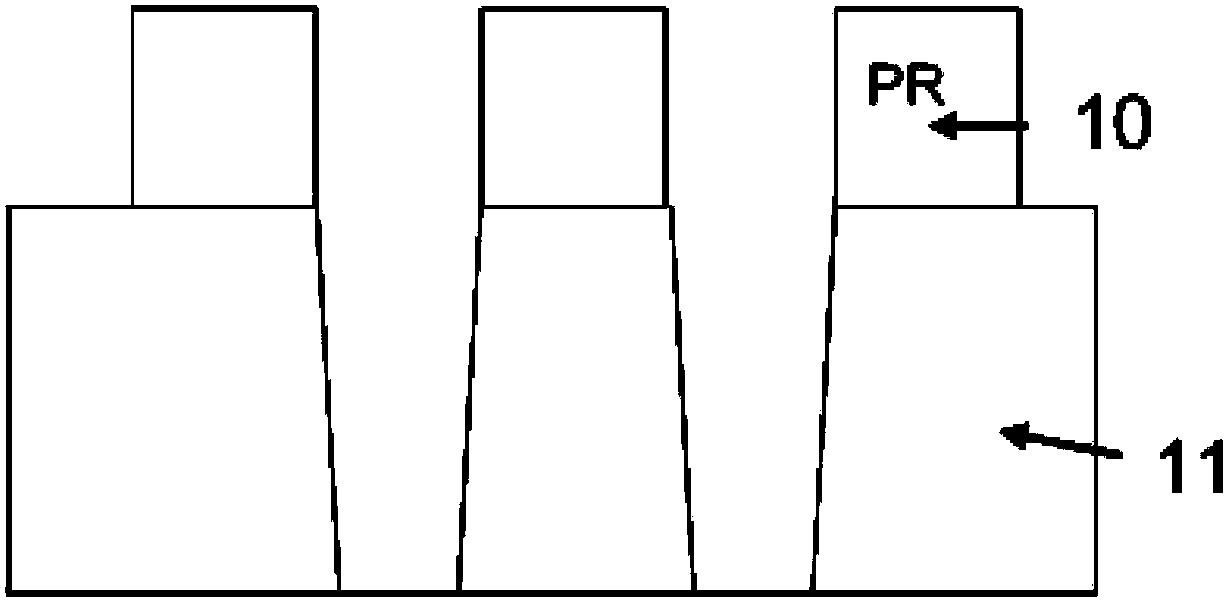 Etching method for silicon nitride high depth-to-width ratio hole