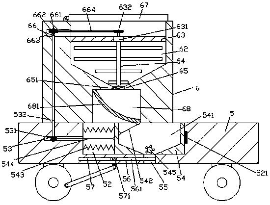 Fast fertilization device with automatic quantity control function