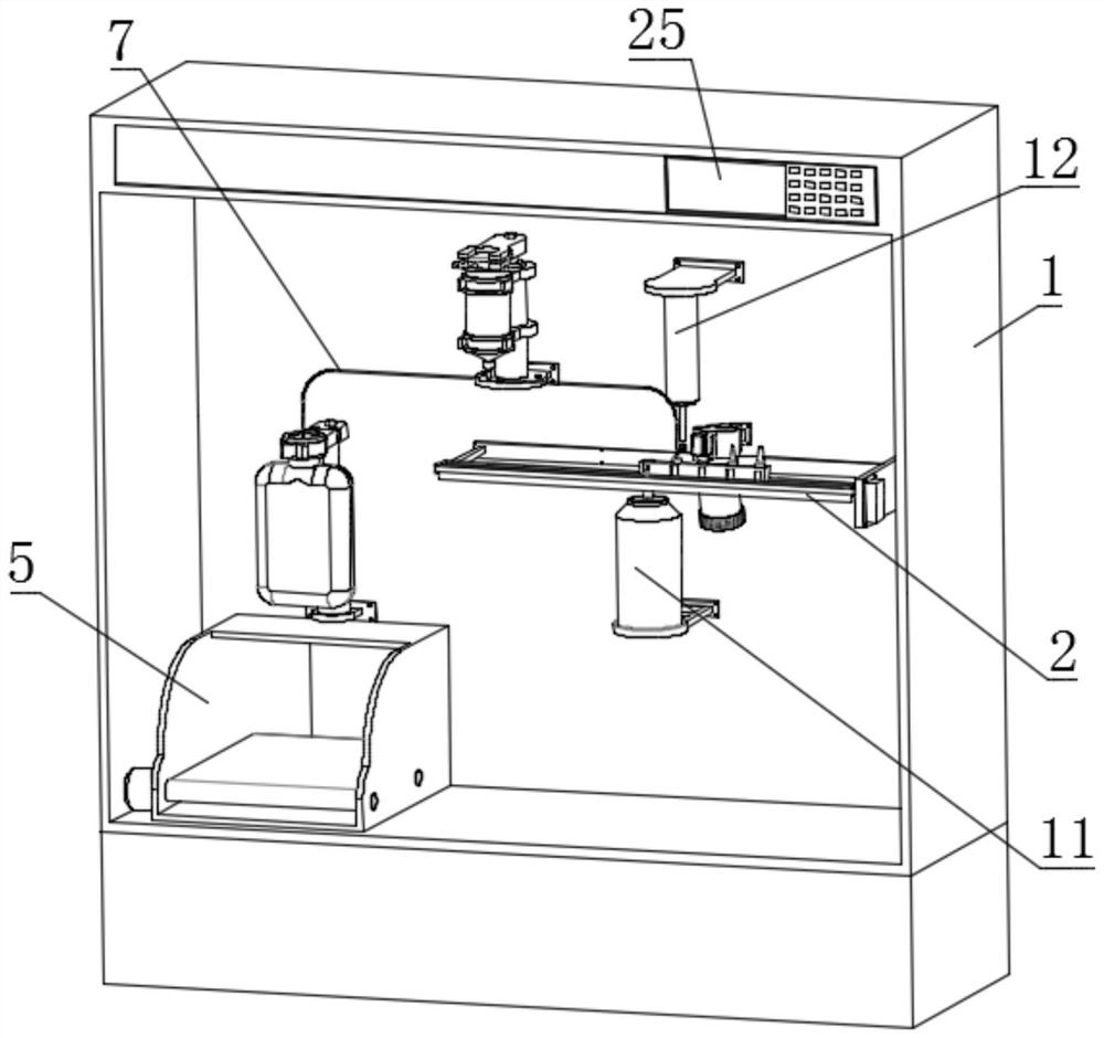 Automatic supply system for PIVAS