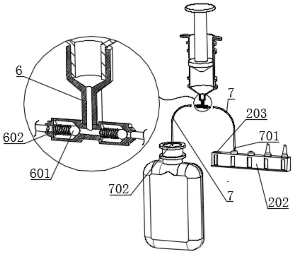 Automatic supply system for PIVAS