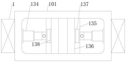 High-efficiency cooling device used before cable plastic molding