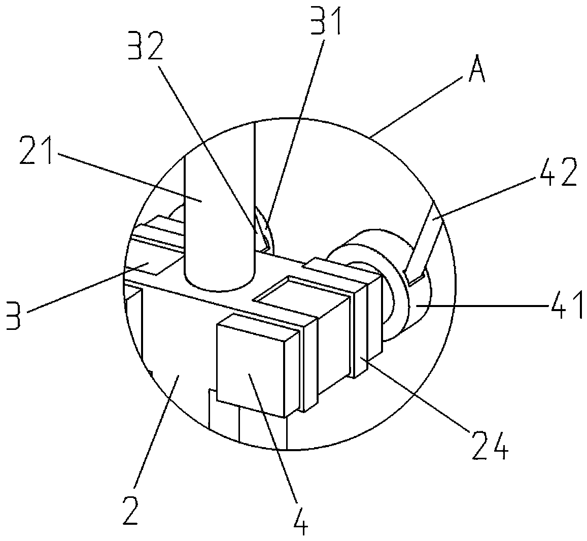 Parking stall indication system based on quick stop