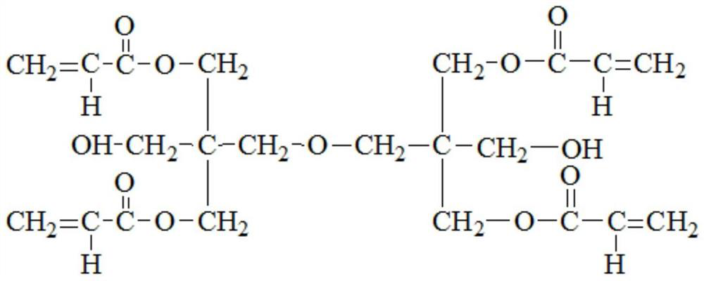 Starch modified UV adhesive and preparation method thereof