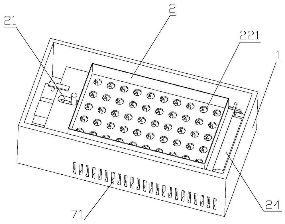 A device and method using MOS tube on-resistance as a charger overheat protection device