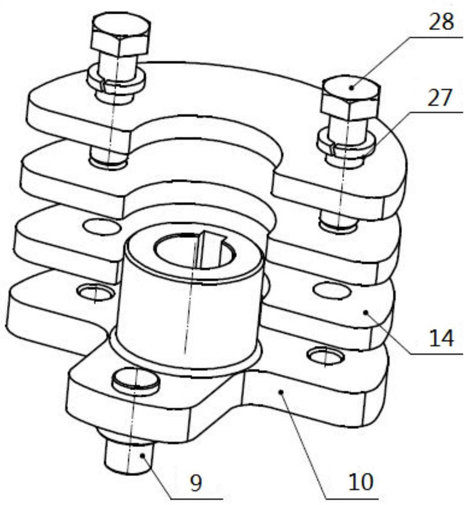 Cutting knife structure of harvester and harvester