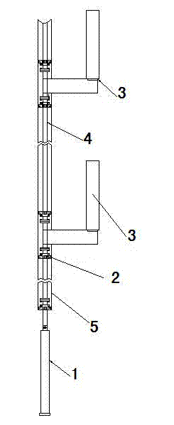 Lockset for hydraulic steel gate