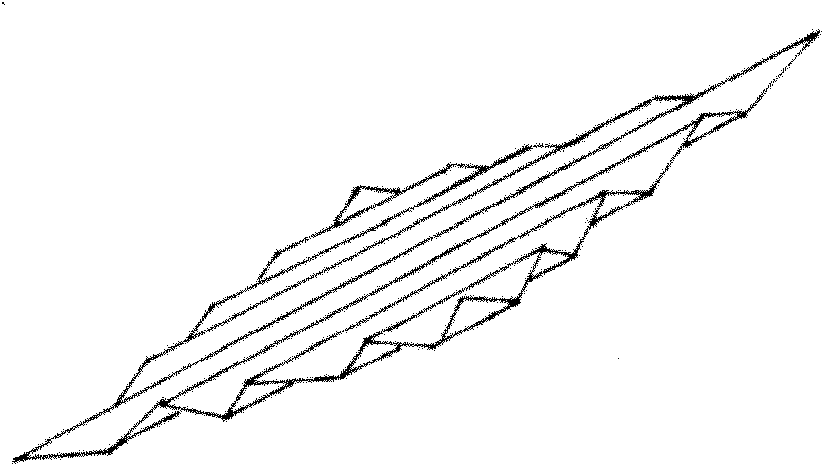 Method for roll-press dyeing through twisting