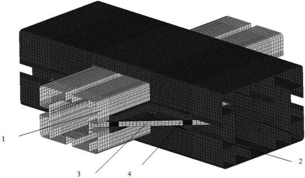 Efficient CAE simulation optimal analysis method for aluminium alloy mortise-and-tenon joint structure