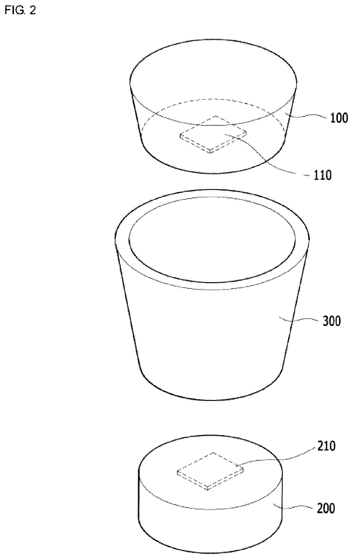 Device for adjusting the capacity of a beverage cup