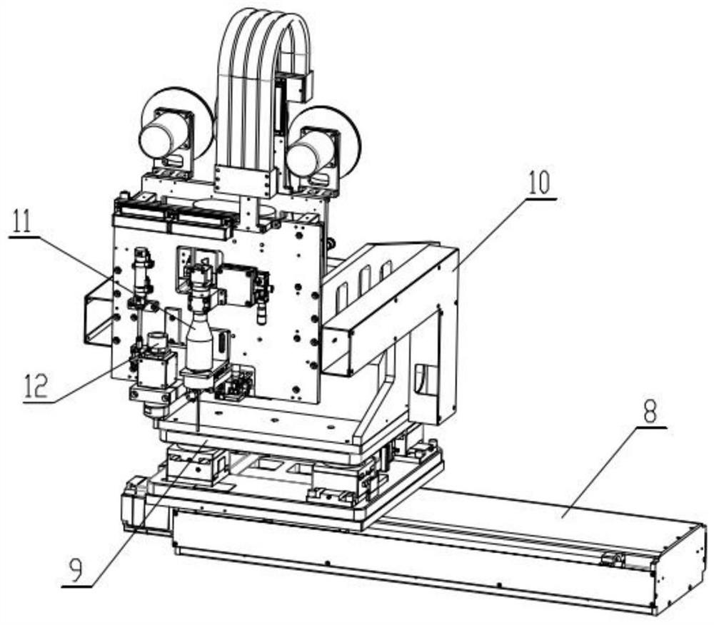 T-FOF plasma cleaning and ACF attaching combined mechanism for