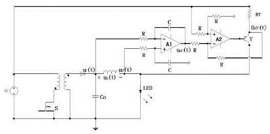 Long-lifetime LED drive circuit