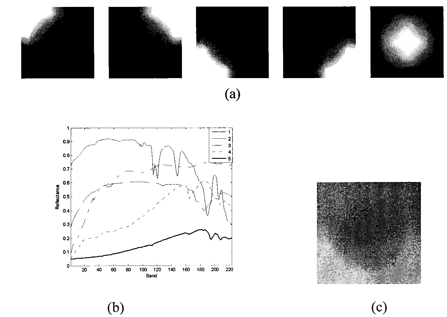 Mixed pixel decomposition method for remote sensing images