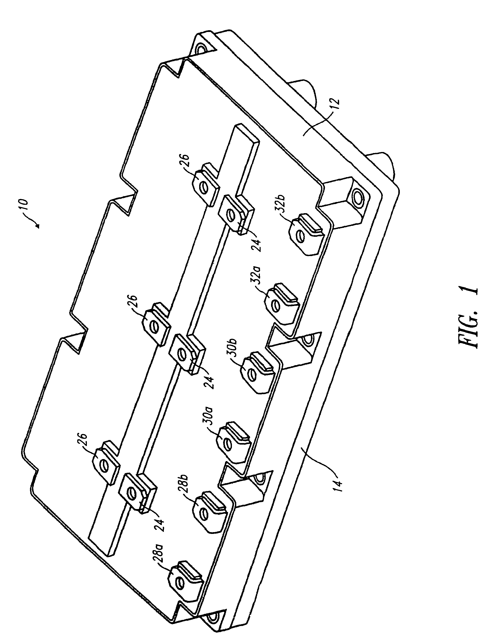 Power converter architecture employing at least one capacitor across a DC bus