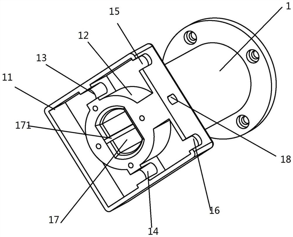 A docking device for neutral buoyancy simulation test of spacecraft