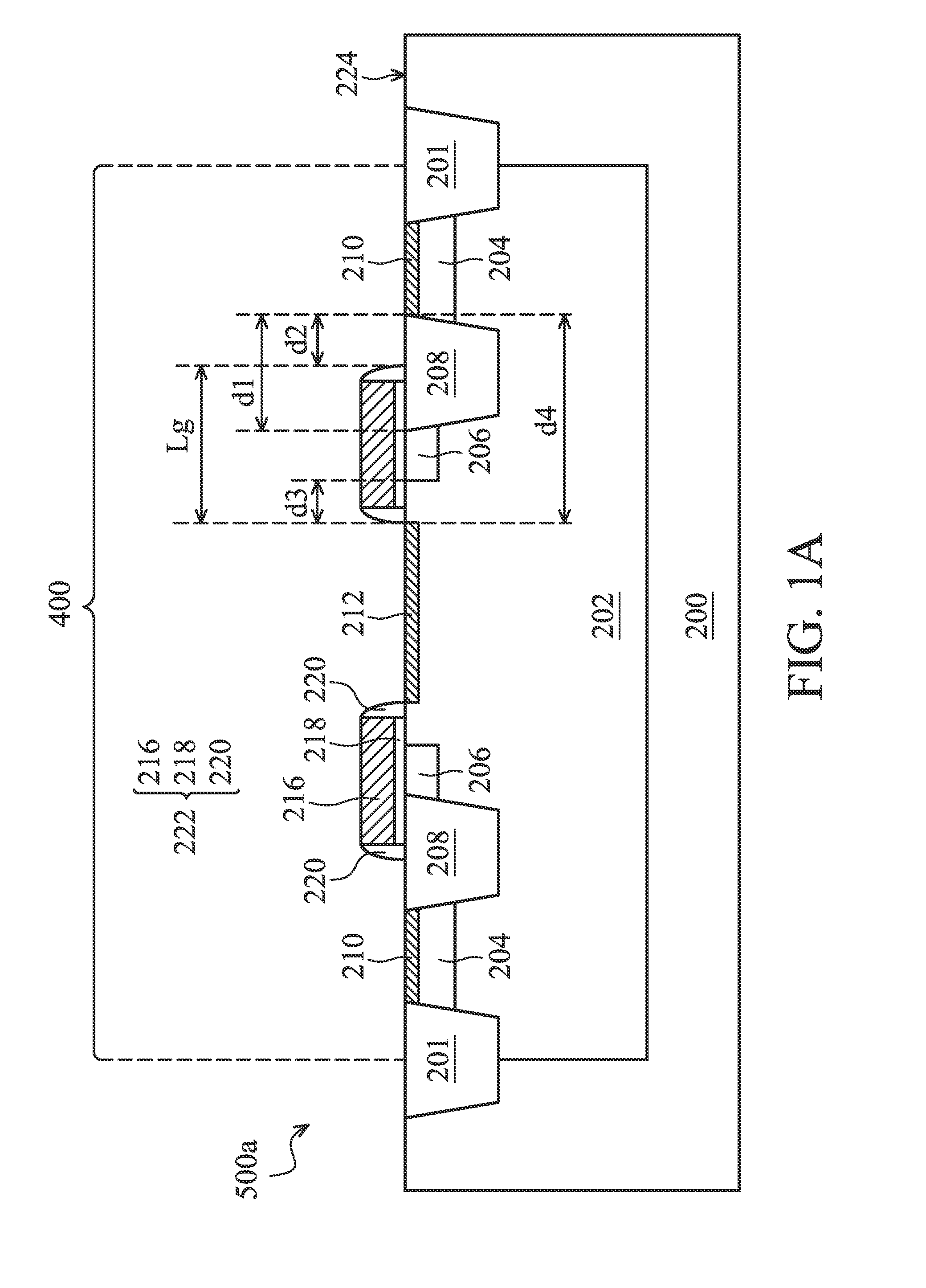 Schottky diode structure