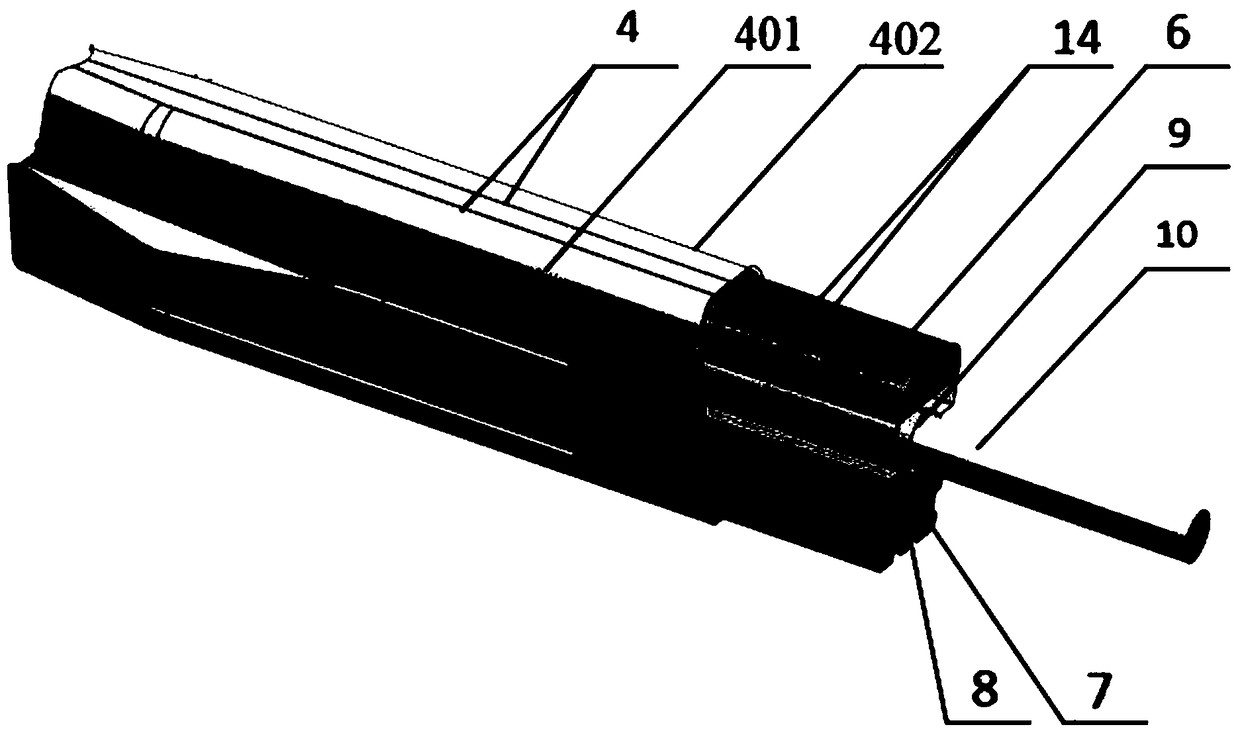 Aluminum alloy magazine welding deformation control device and method