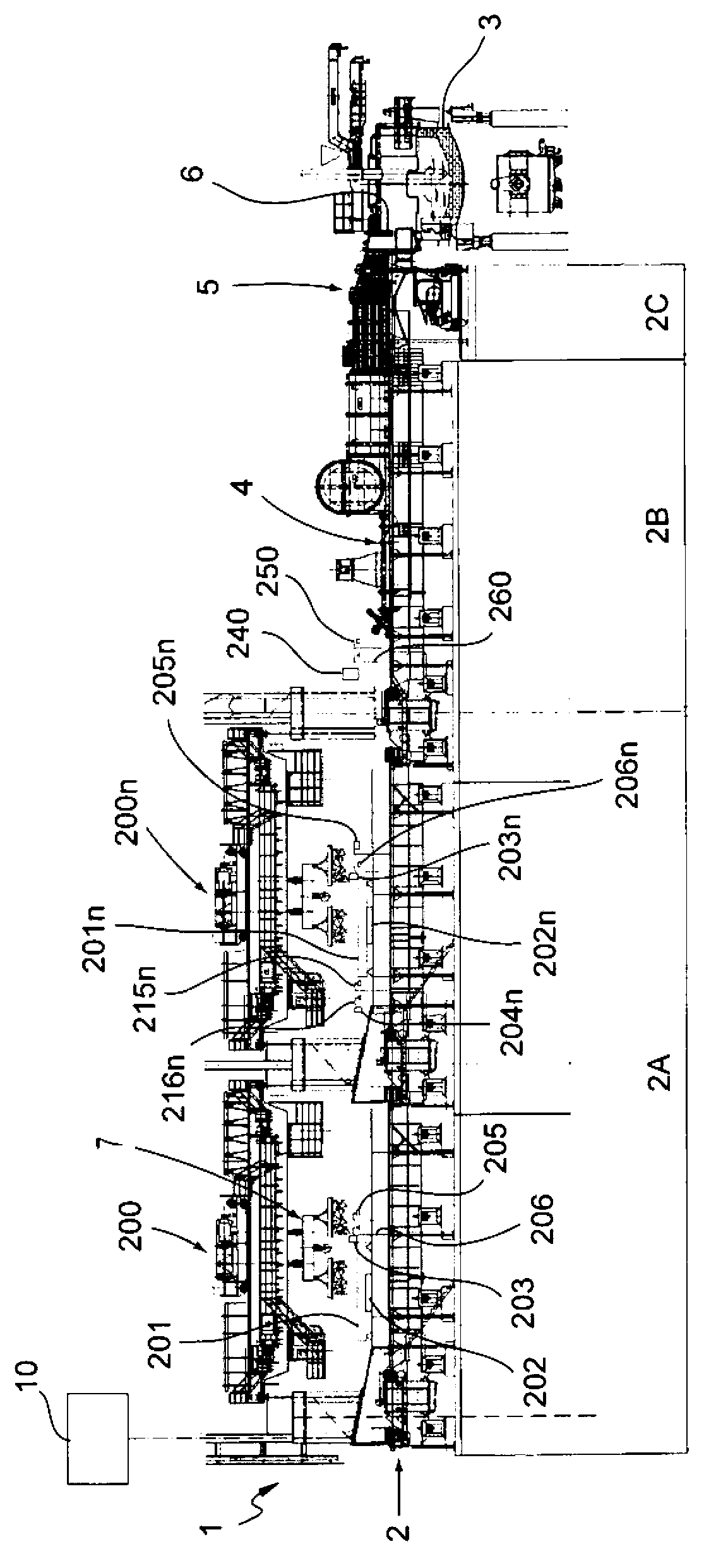 Method and control and tracking system of the charge of material transported by a continuous supply conveyor of a metallurgical furnace, particularly an electric furnace for the production of steel