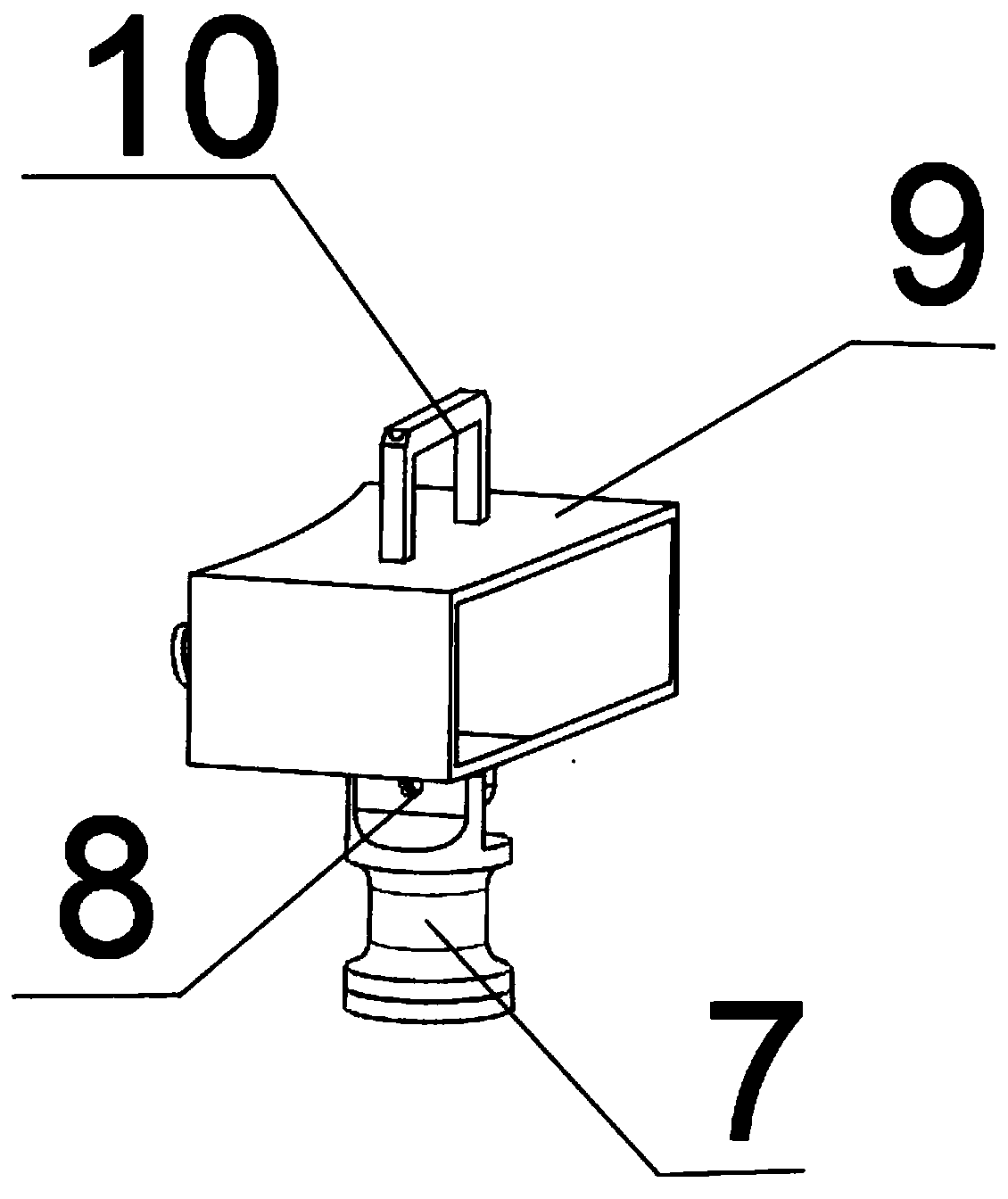 Fixed type three-dimensional scanning mobile dustproof system