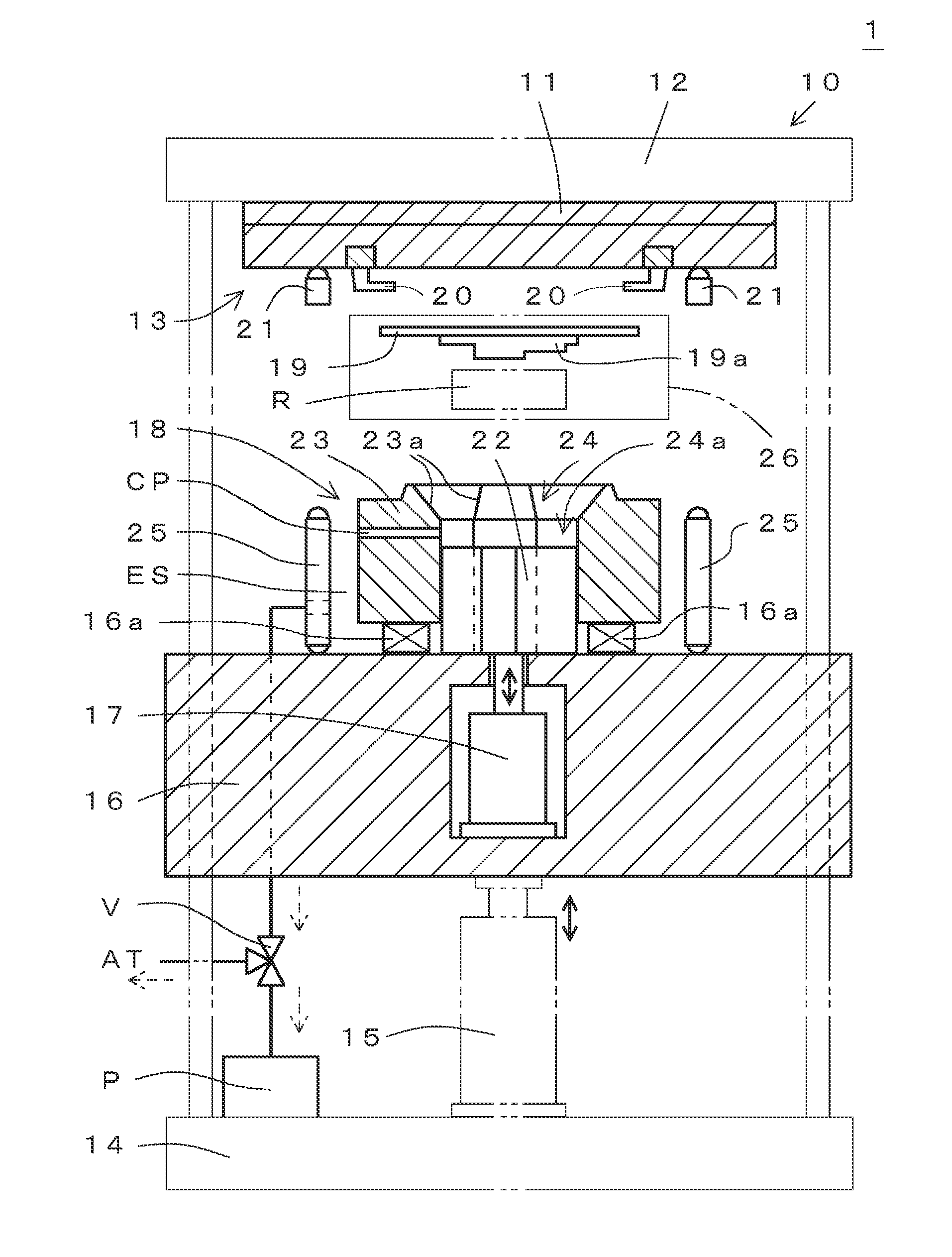 Resin sealing apparatus and resin sealing method