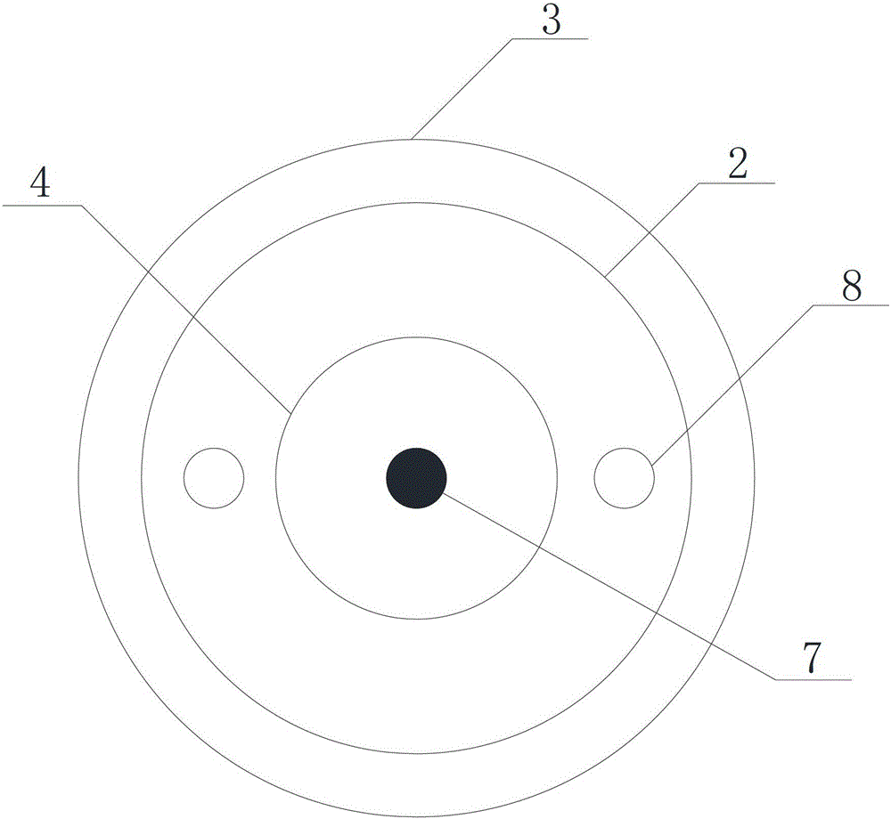 An inflatable expansion displacement gauge anchor head for soft ground