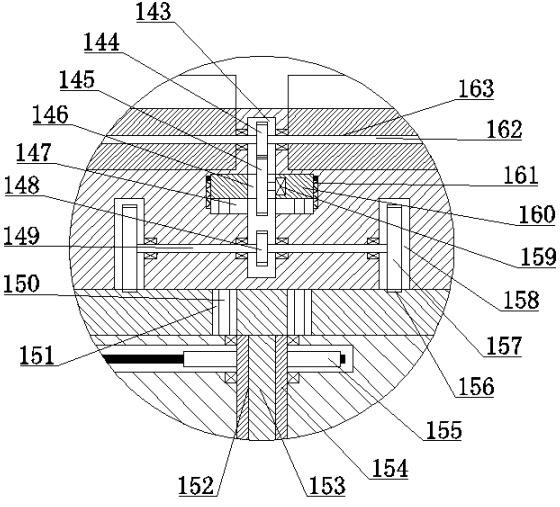 A stamping die surface polishing device